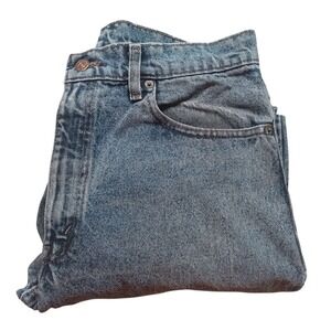 Levis Vintage Stone‎ Wash Distressed Y2K Straight Leg Jeans 34x32